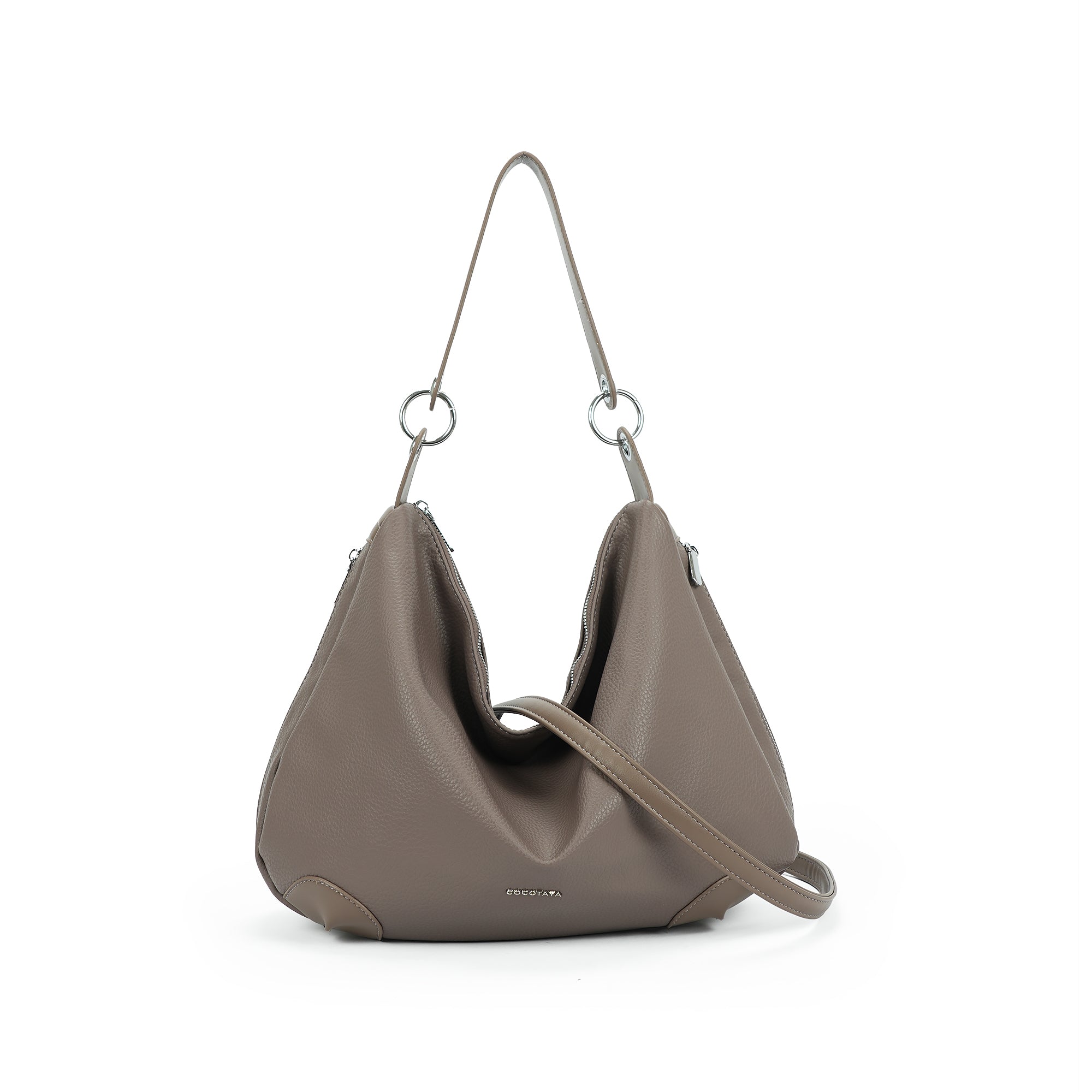 (cocotaya)Minimalist oversized PU bag, suitable for work commutes, shoulder bag or tote bag