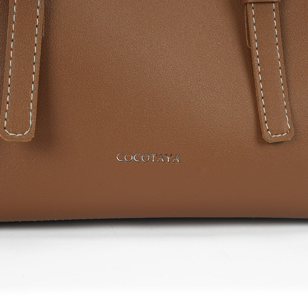 (COCOTAYA)High-quality leather handbag, stylish shoulder bag, messenger bag