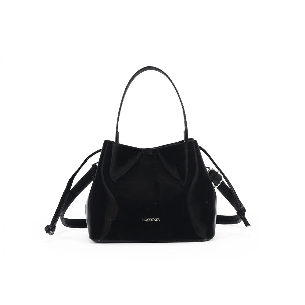 【COCOTAYA】Fashionable and simple PU bag, can be carried by hand or crossbody