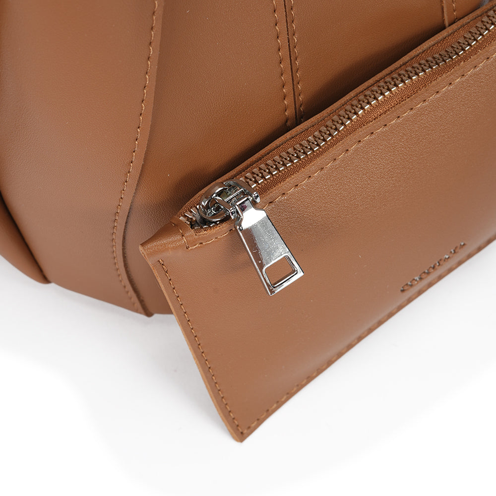 (COCOTAYA)Exquisite leather bucket bag, large capacity, shoulder/crossbody bag