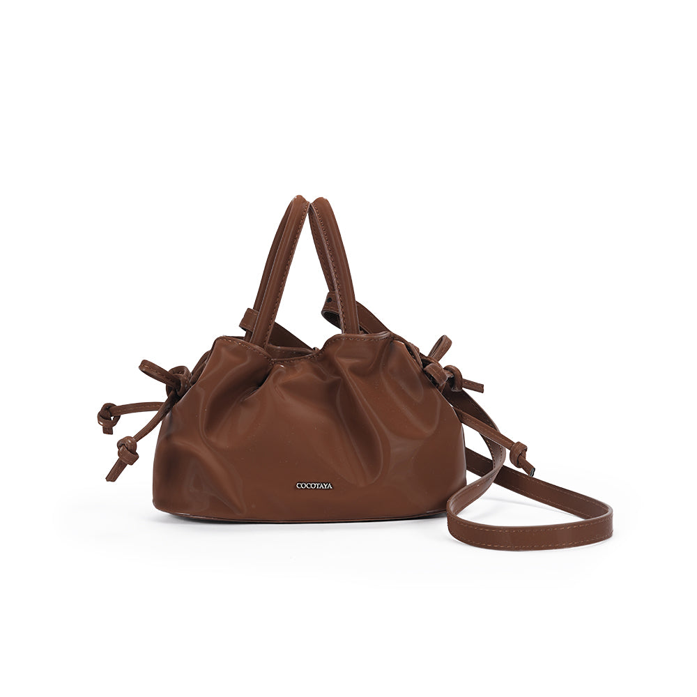 (COCOTAYA) PU Women's Fashion Large-capacity handbag shoulder commuter bag