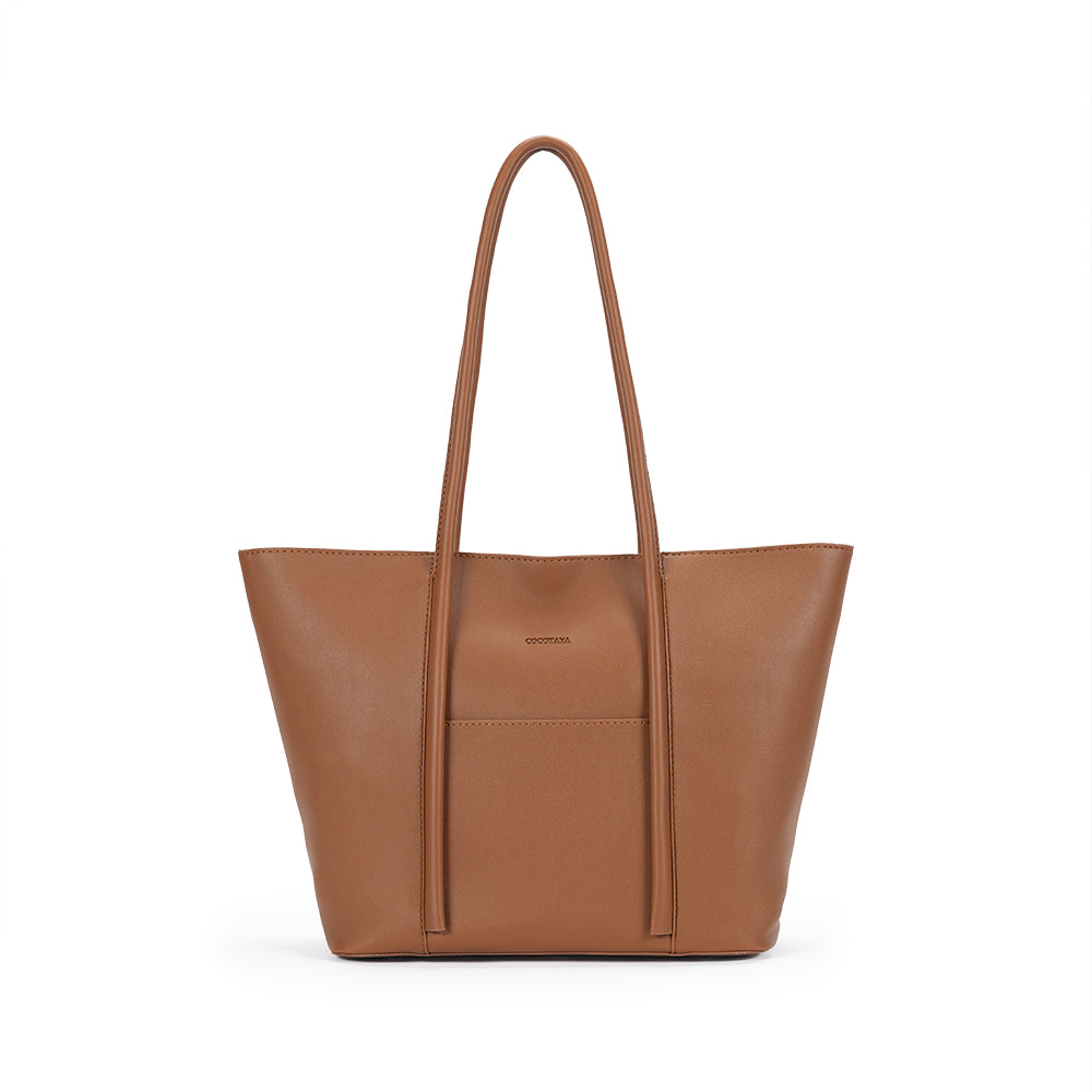 【COCOTAYA】Large Capacity Commuter Handbag Fashionable Simple Versatile Shoulder Bag