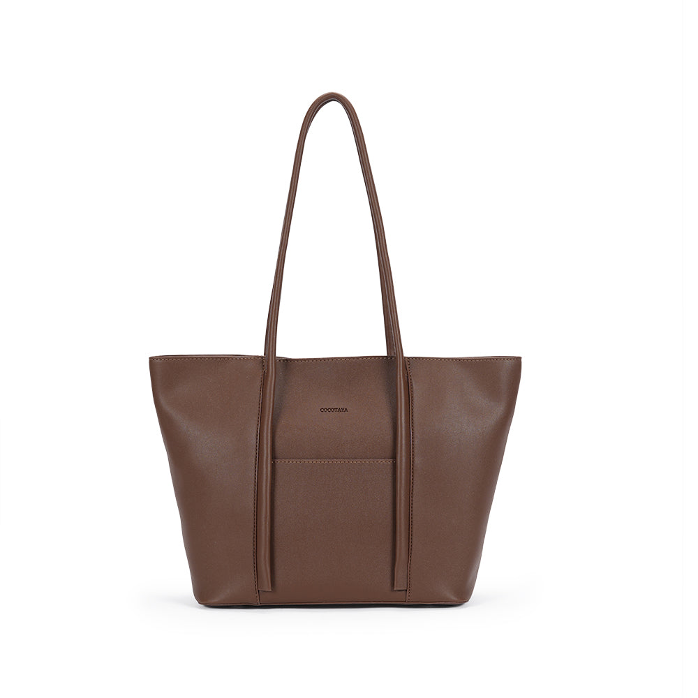 【COCOTAYA】Large Capacity Commuter Handbag Fashionable Simple Versatile Shoulder Bag
