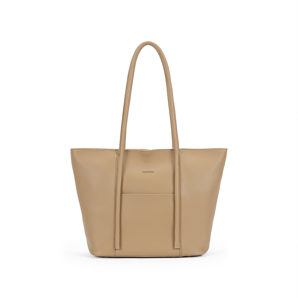 【COCOTAYA】Large Capacity Commuter Handbag Fashionable Simple Versatile Shoulder Bag