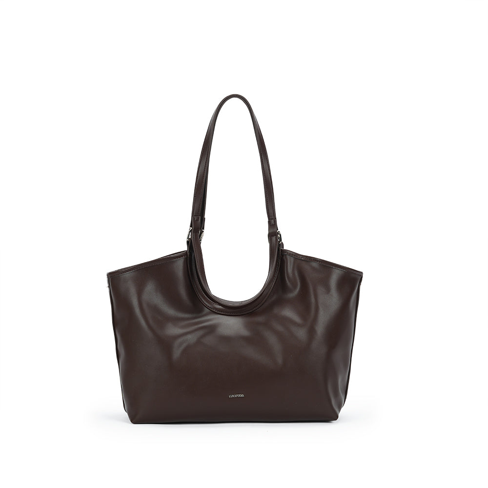 (COCOTAYA)Simple and elegant leather handbag/underarm bag