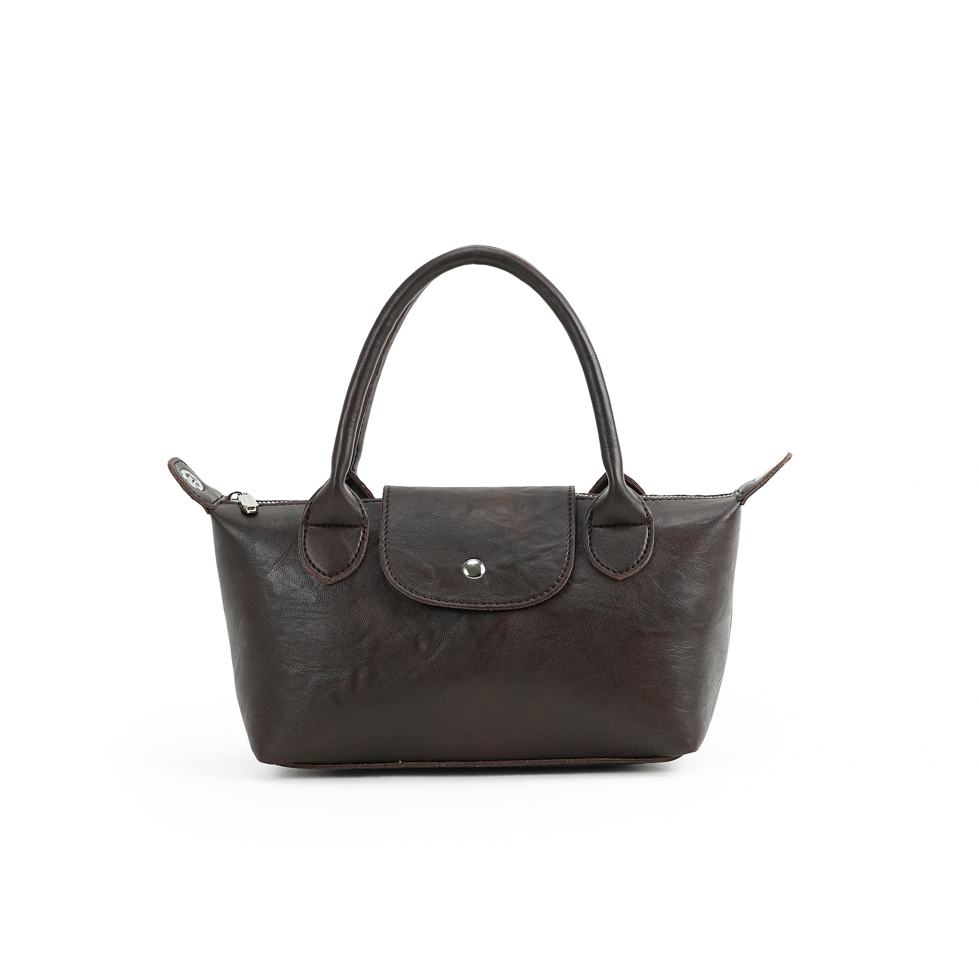 (cocotaya)Classic flap mini handbag, versatile PU bag that can be worn crossbody.