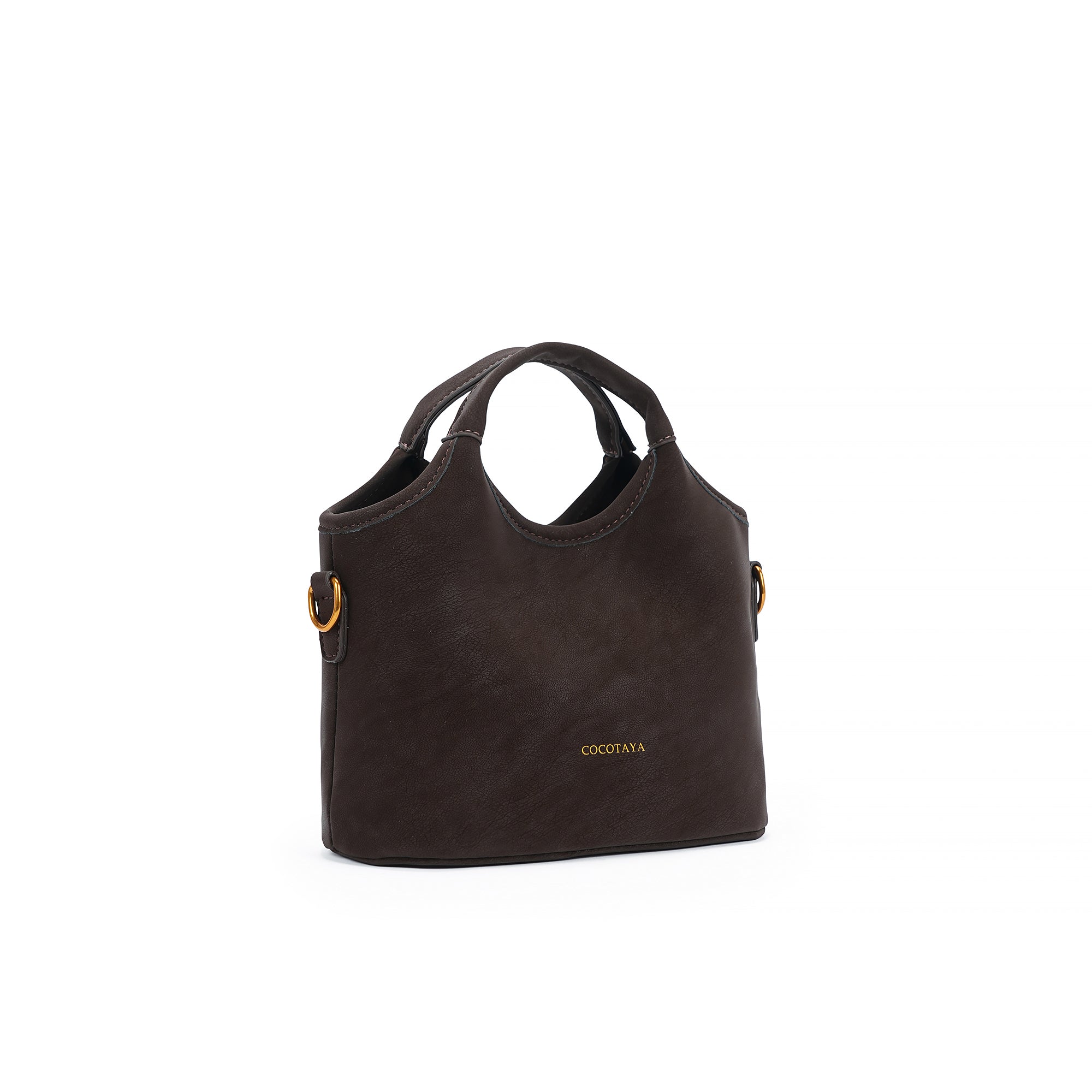 (cocotaya)Hazel Bag Retro mini bucket bag, crossbody handbag