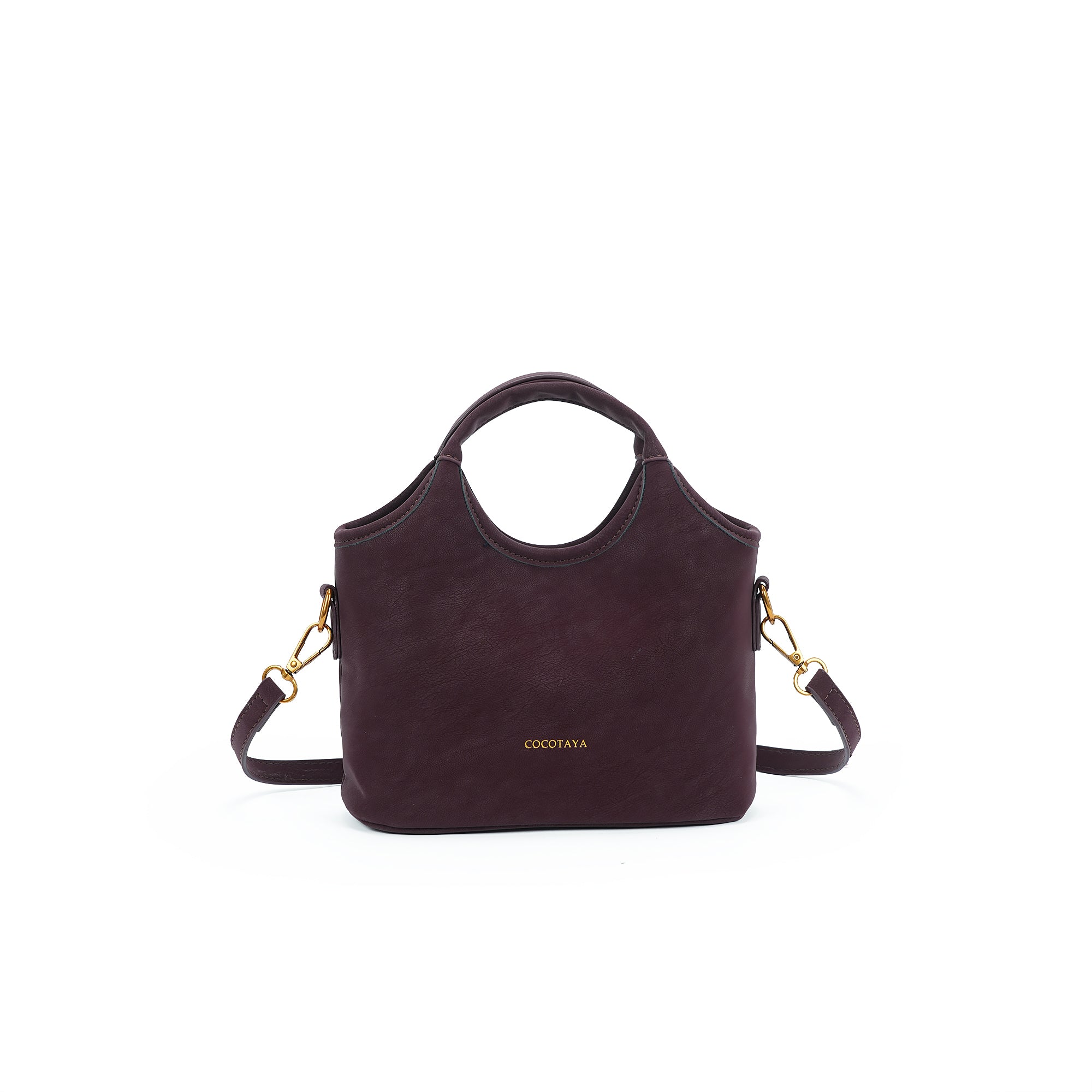 (cocotaya)Hazel Bag Retro mini bucket bag, crossbody handbag