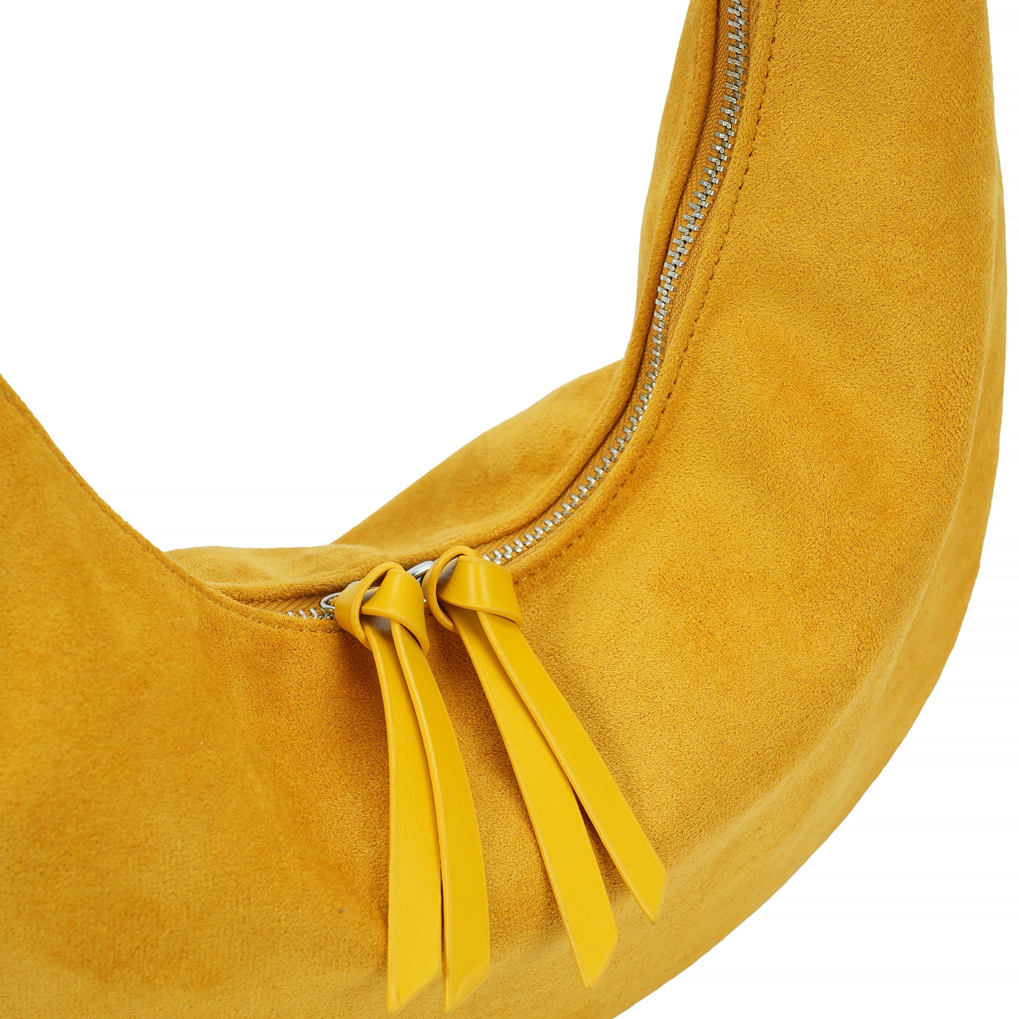 (cocotaya)Lune Bag Women's casual retro crescent-shaped shoulder bag, soft shoulder bag