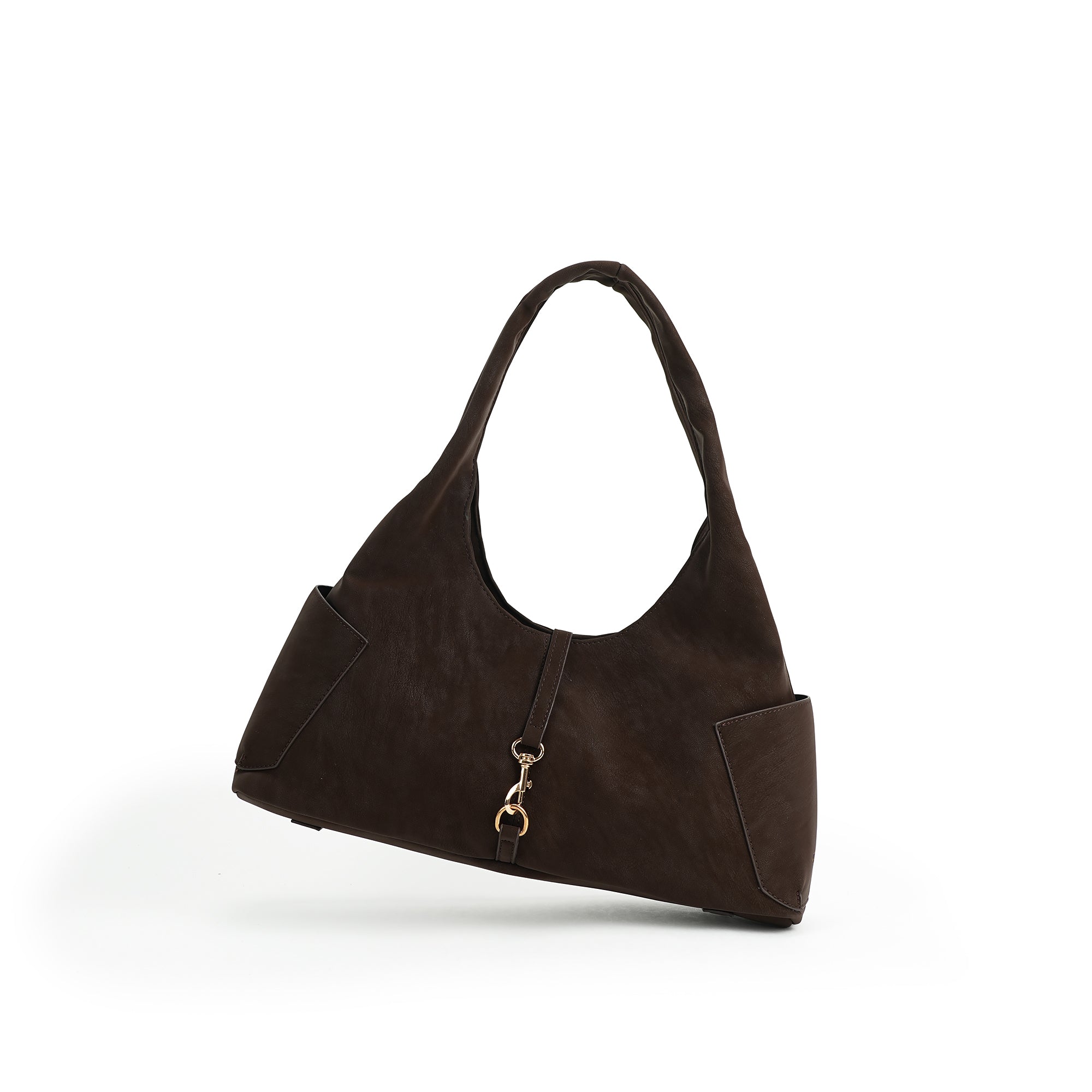 (cocotaya)Minimalist Slouchy Hobo Underarm Bag, Large Capacity Casual Daily Shoulder Handbag