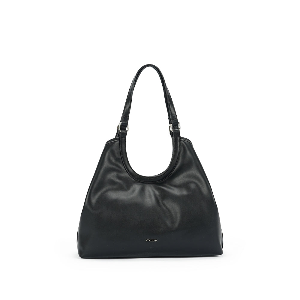 (COCOTAYA)Simple and elegant leather handbag/underarm bag