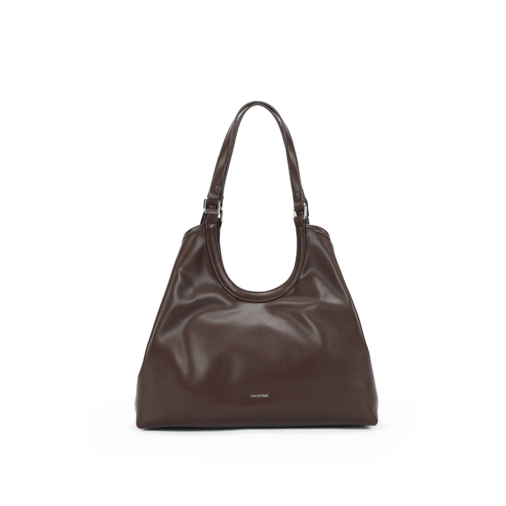 (COCOTAYA)Simple and elegant leather handbag/underarm bag