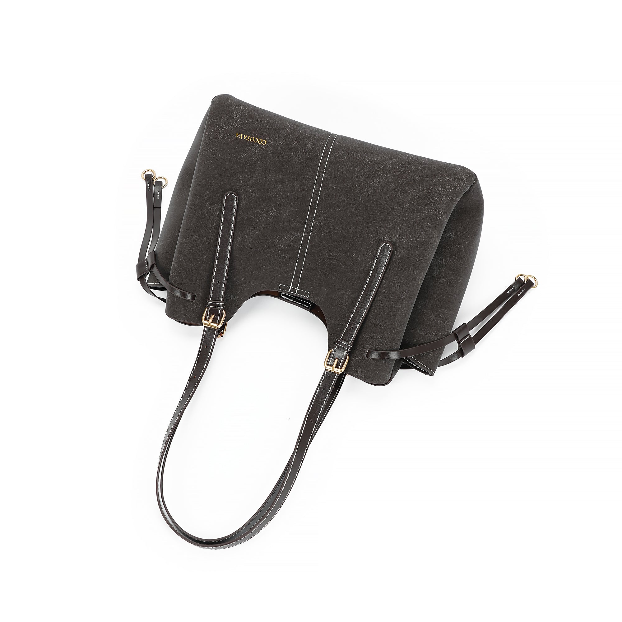 (COCOTAYA)Sable Tote Bag Casual and versatile casual shoulder bag PU underarm bag