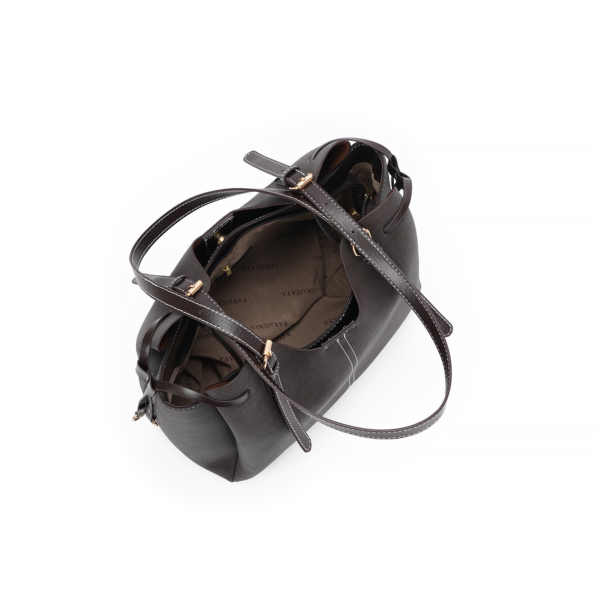 (COCOTAYA)Sable Tote Bag Casual and versatile casual shoulder bag PU underarm bag