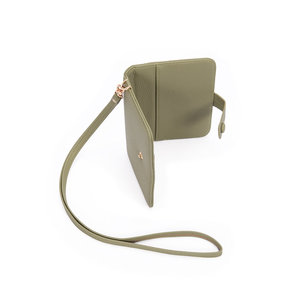(COCOTAYA)Multifunctional simple coin purse wristband hand wallet clip
