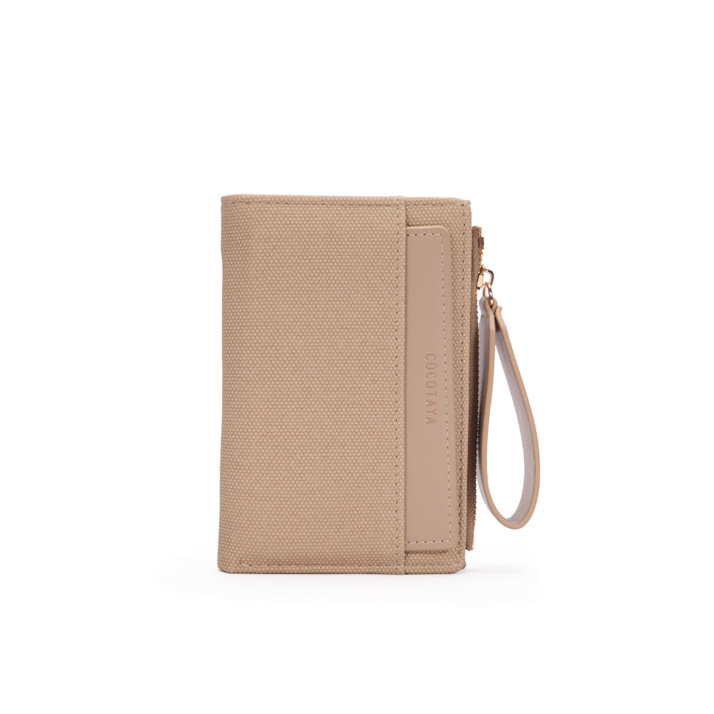 (COCOTAYA)Large Capacity Simple Coin Purse Wristlet Handheld Wallet Clip