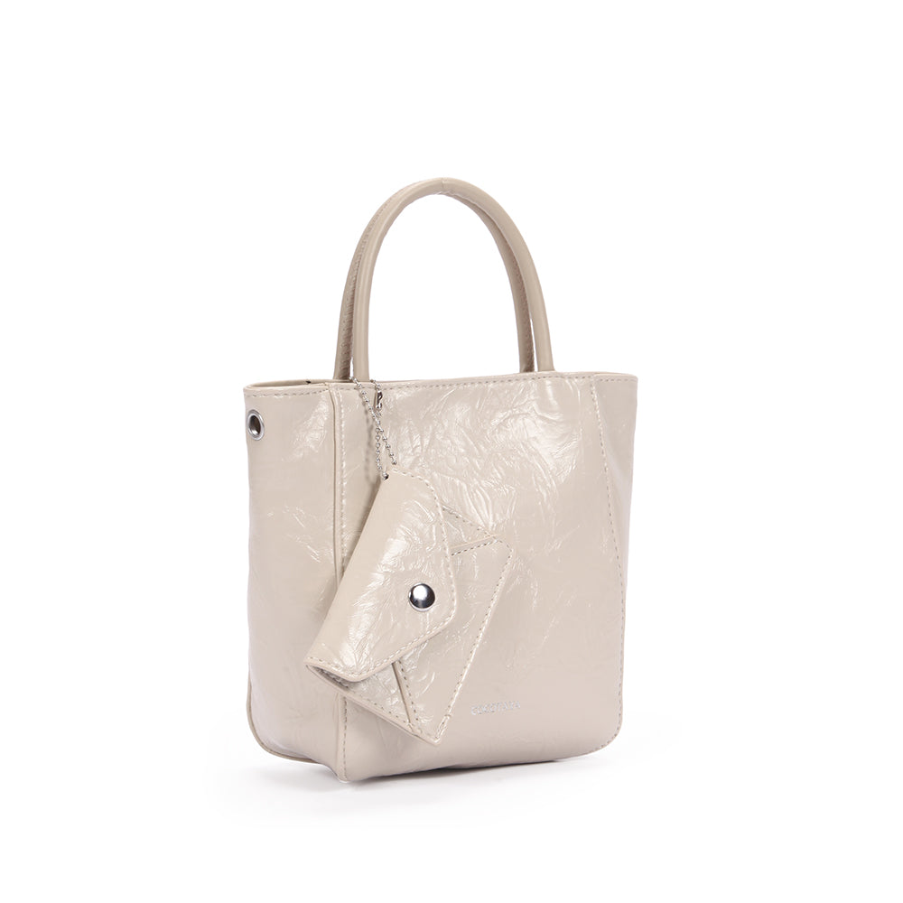 (COCOTAYA) popular versatile women's handbag pleated shoulder crossbody bag