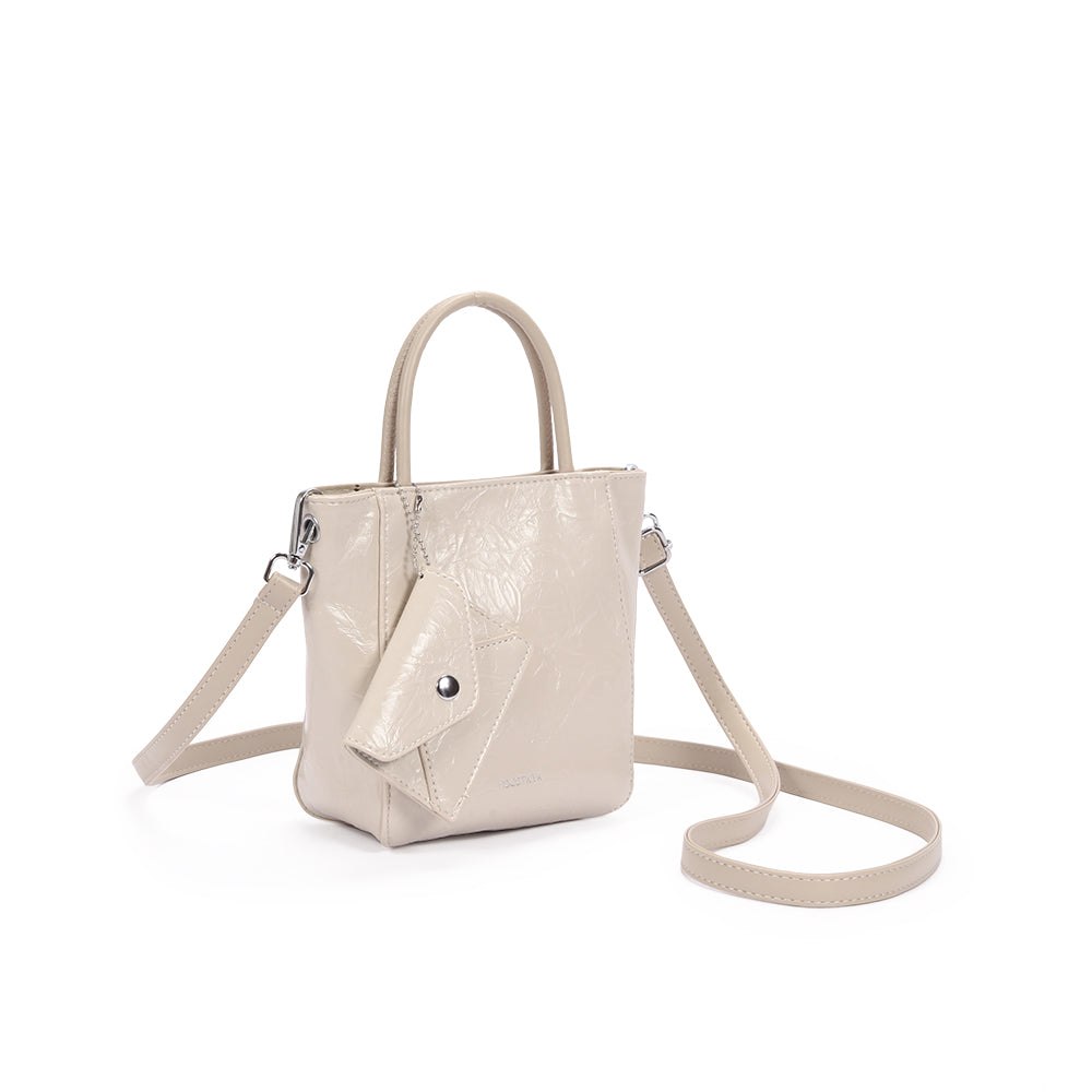 (COCOTAYA) popular versatile women's handbag pleated shoulder crossbody bag