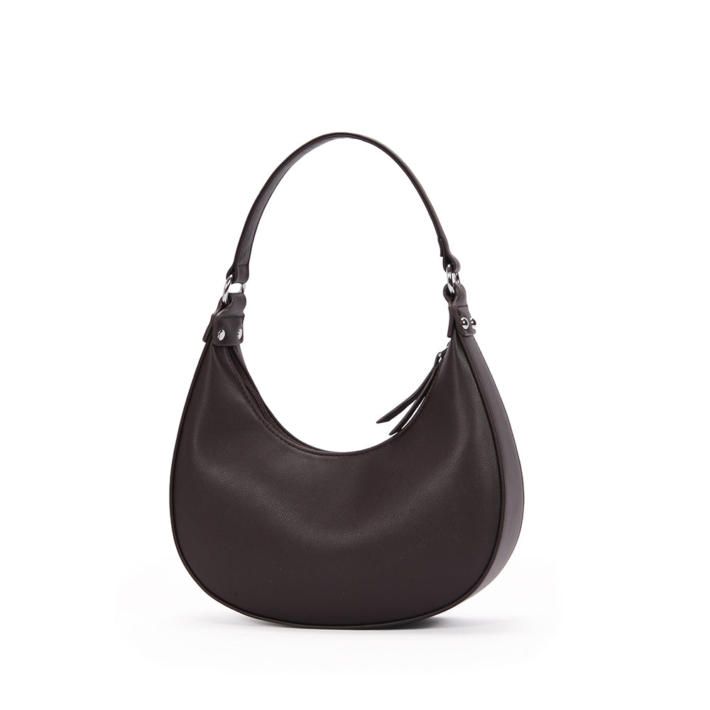 (COCOTAYA) women's PU solid color underarm bags, stylish and simple, gentle and versatile shoulder bag