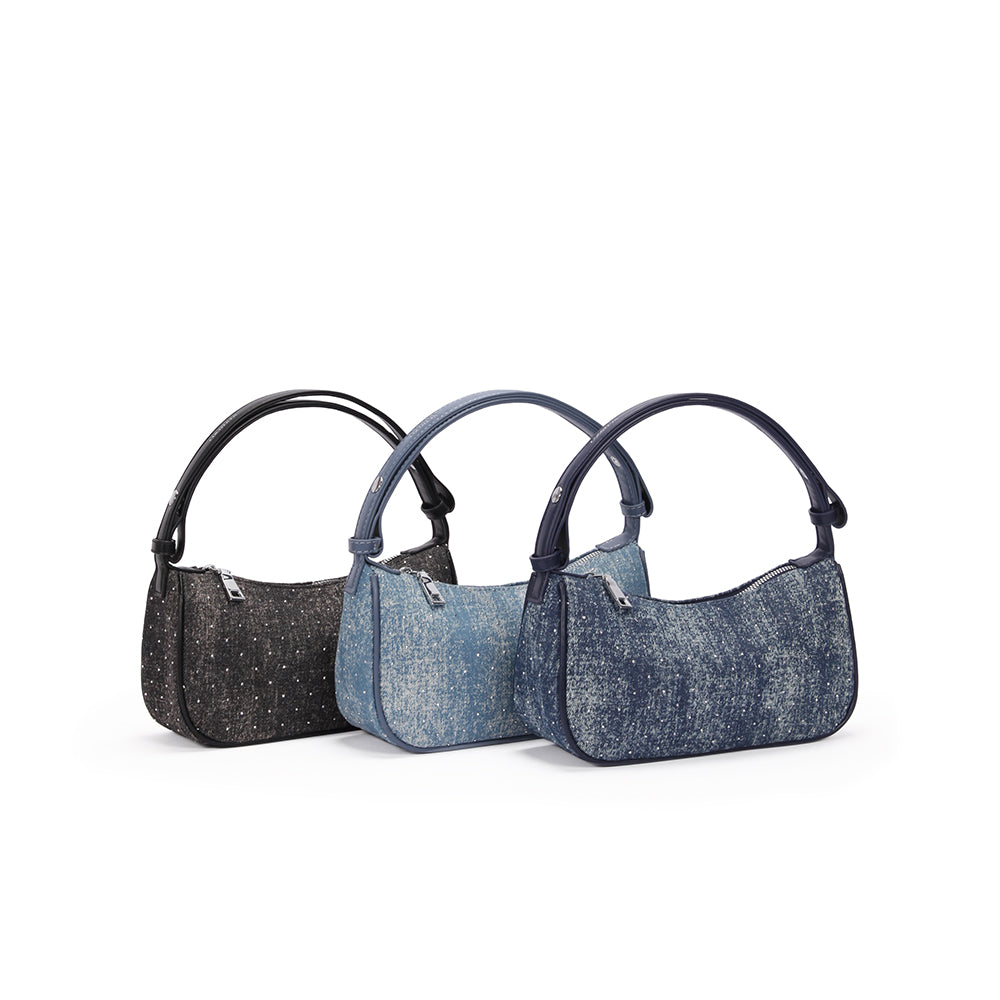 Fashion PU starry sky design handbag, high quality crossbody bag