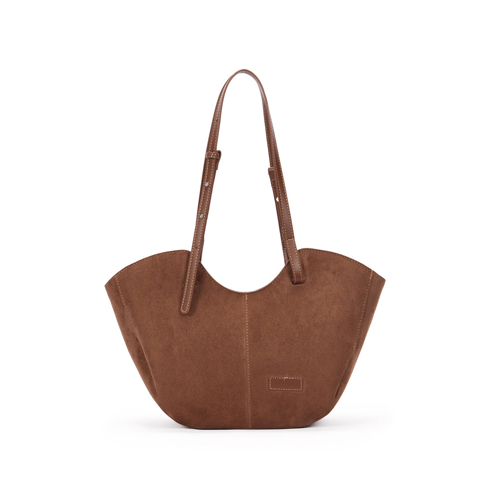 (COCOTAYA) French style fashion tote bag, casual and versatile large capacity shoulder bag