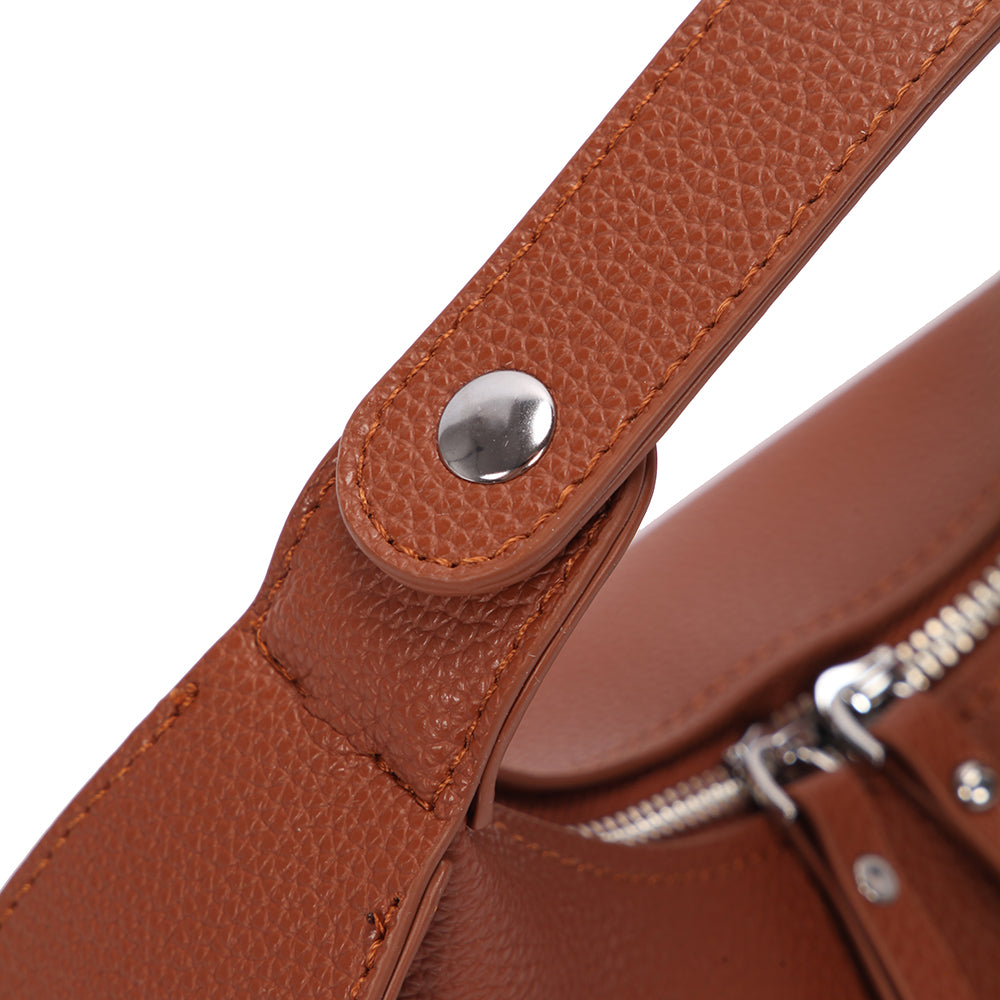(COCOTAYA) Fashion casual soft leather dumpling bag simple high-end crossbody handbag