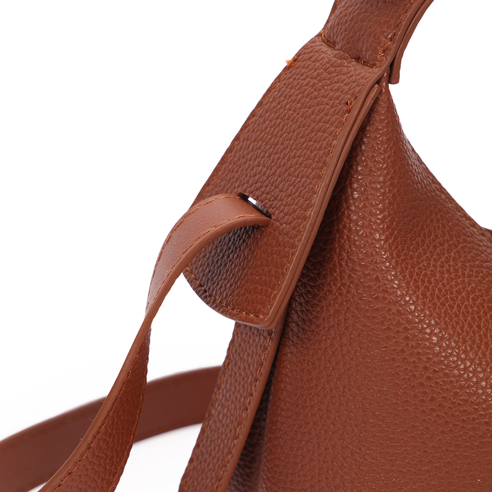 (COCOTAYA) Fashion casual soft leather dumpling bag simple high-end crossbody handbag