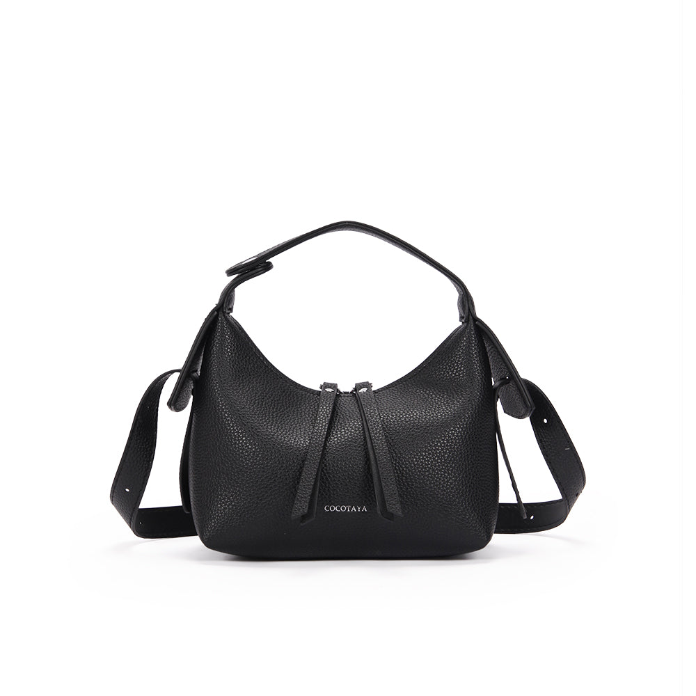 (COCOTAYA) Fashion casual soft leather dumpling bag simple high-end crossbody handbag