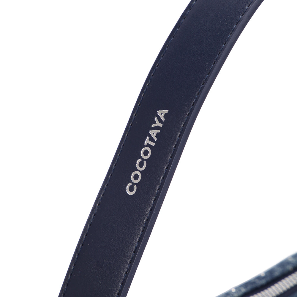 (COCOTAYA) Fashion casual denim handbag simple commuter messenger bag