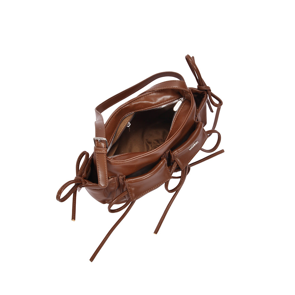【COCOTAYA】PU leather fashionable commuter shoulder bag versatile women's bag