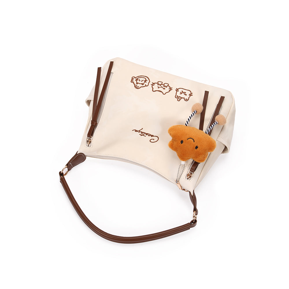 (COCOTAYA) Stylish and simple handbag underarm bag, large capacity, with adjustable shoulder strap