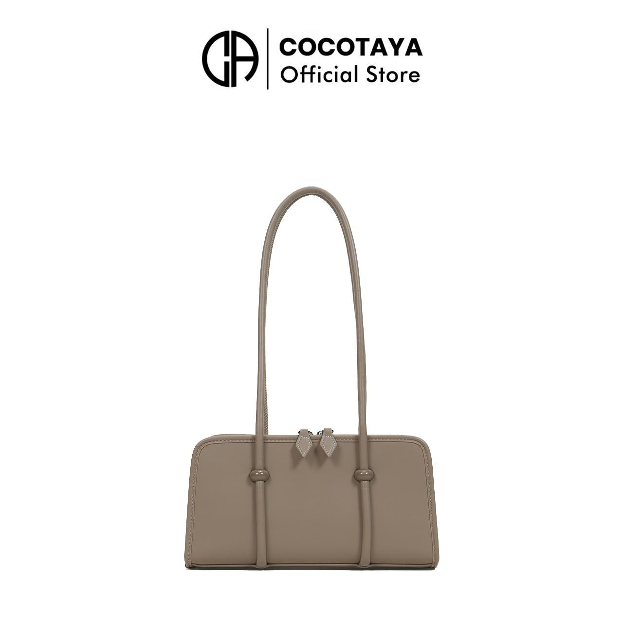 Retro personality PU leather shoulder bag, new high-end retro underarm bag, Korean style ladies small square bag