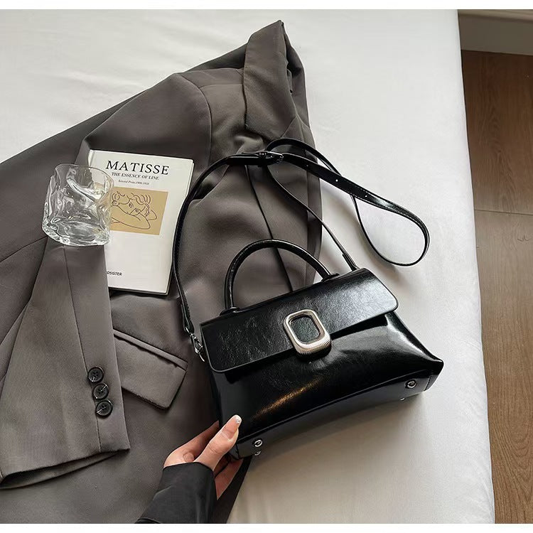 Simple casual handbags for women, new fashion shoulder bags, trendy messenger bags