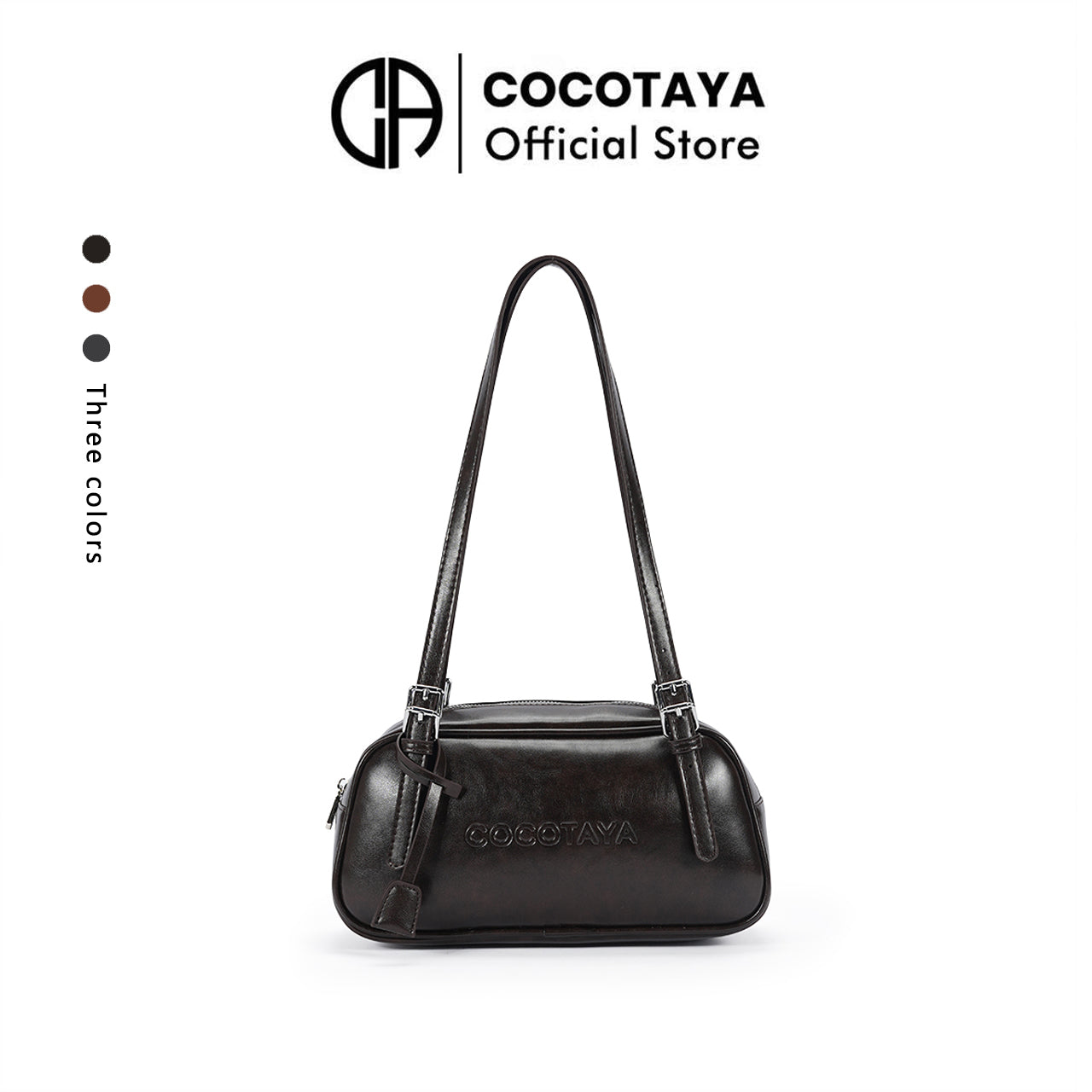 (COCOTAYA)Beg bahu retro fesyen baharu, beg wanita cantik yang ringkas dan serba boleh