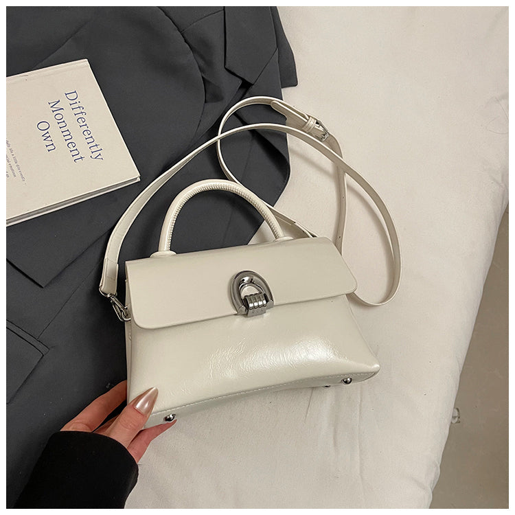 High-end retro small square handbag, new versatile shoulder and crossbody women's bag