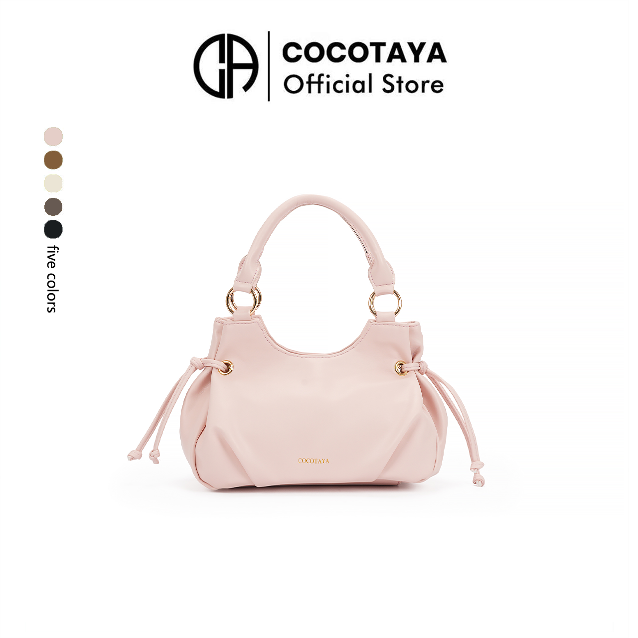 （cocotaya）Multifunctional PU leather bag, 2-in-1 handbag/crossbody bag