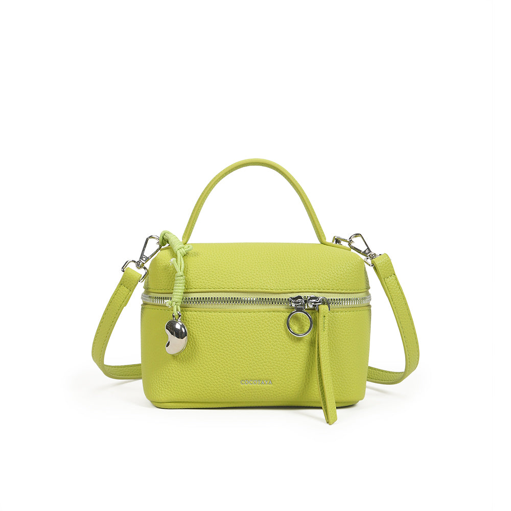 Fashionable and simple solid color handbag, versatile casual shoulder bag small square bag, trendy messenger bag