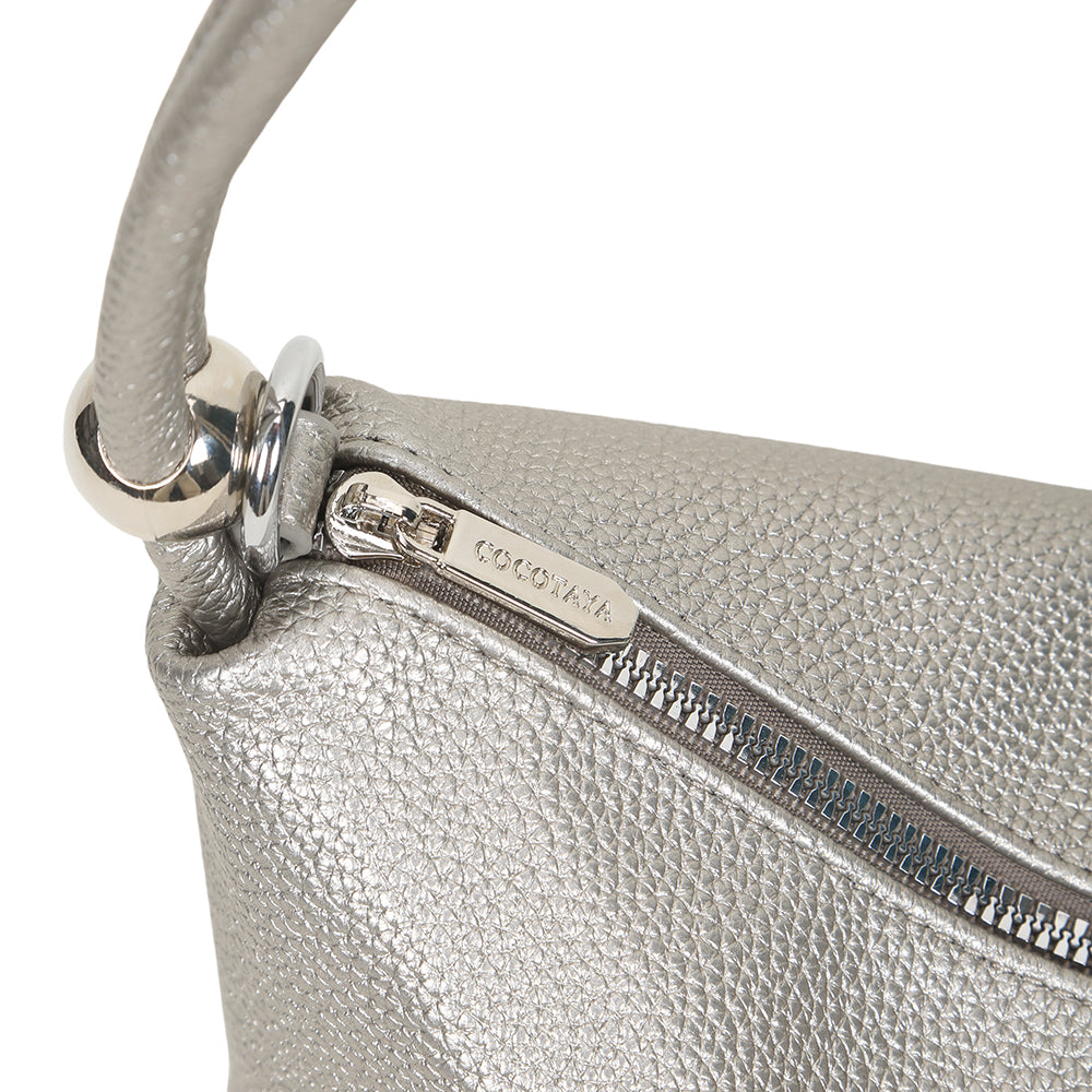 Fashionable and versatile soft leather handbag, retro commuting simple shoulder messenger bag
