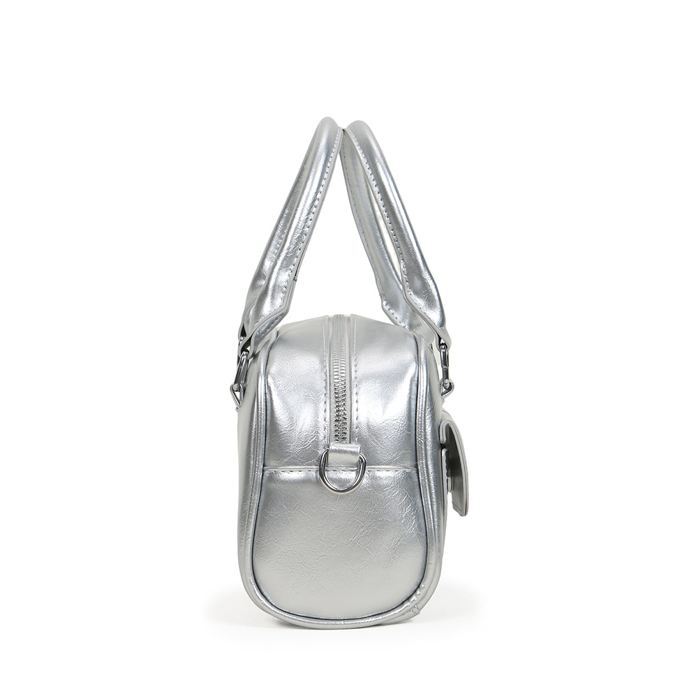Fashionable multi-pocket design handbag, simple solid color shoulder messenger bag