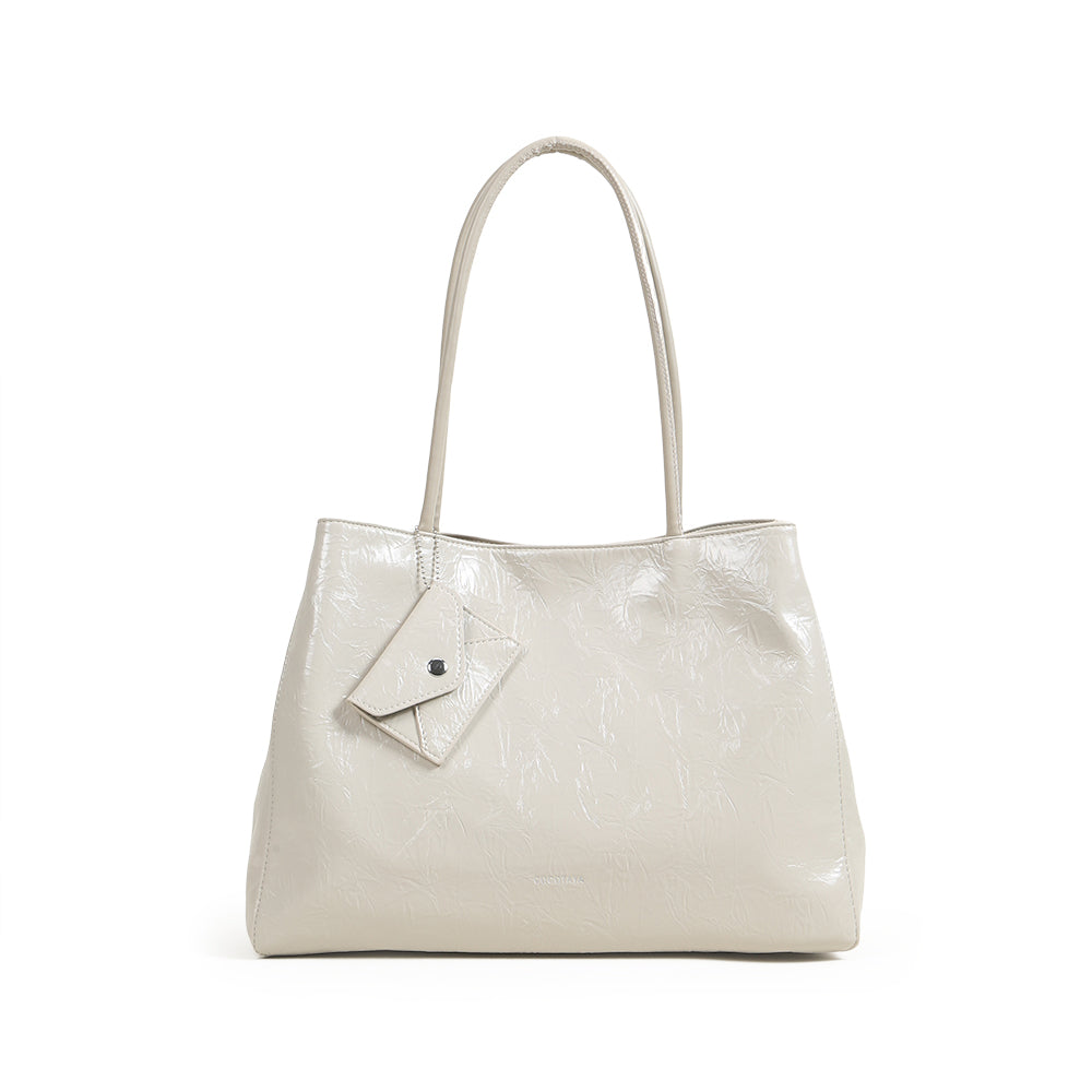 High-end stylish single-compartment underarm bag, large-capacity simple tote bag