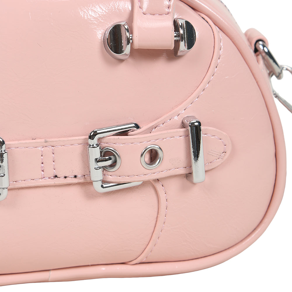 Classic trendy cute handbag, high-quality simple solid color shoulder bag for women