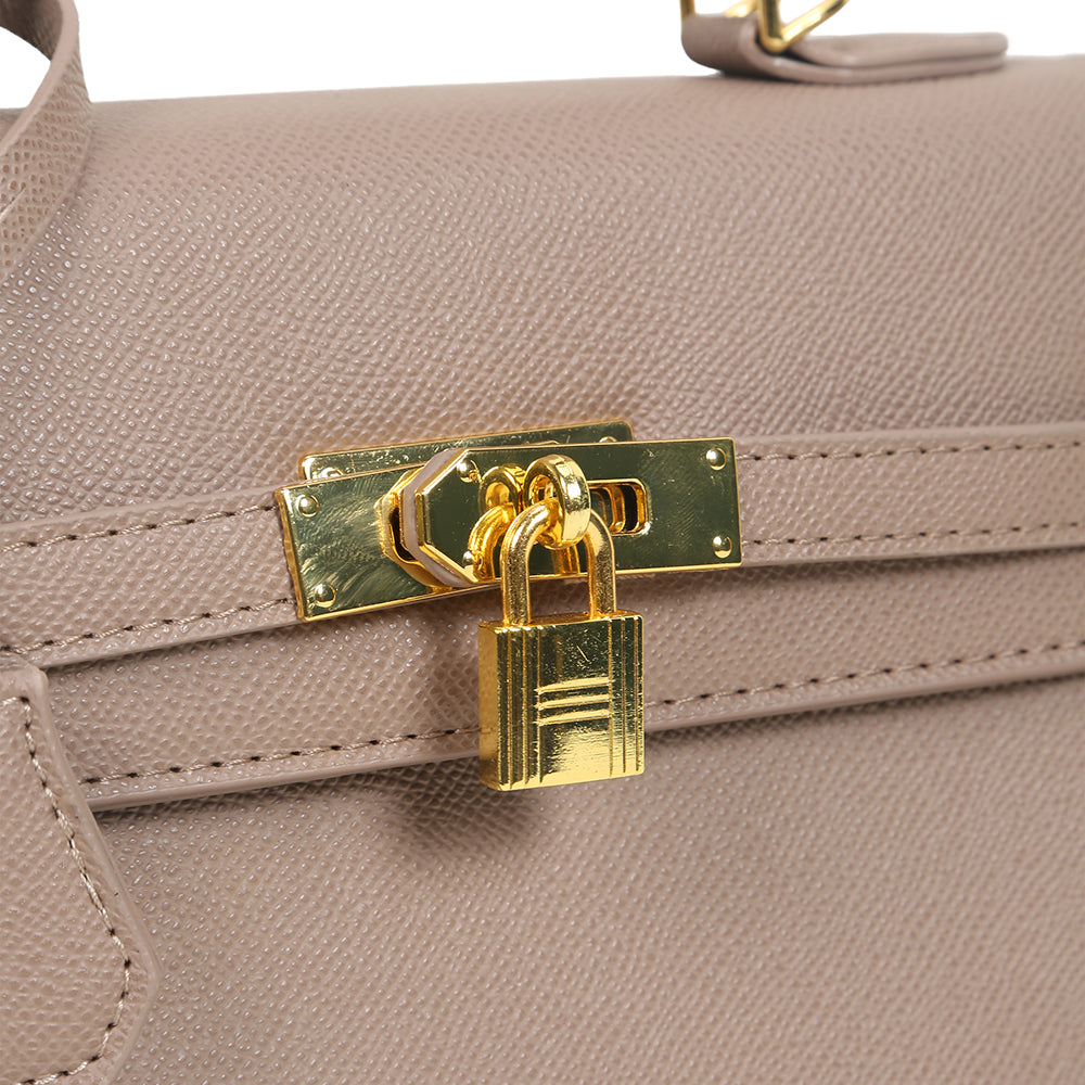 High-grade lock design handbag trendy versatile shoulder crossbody bag