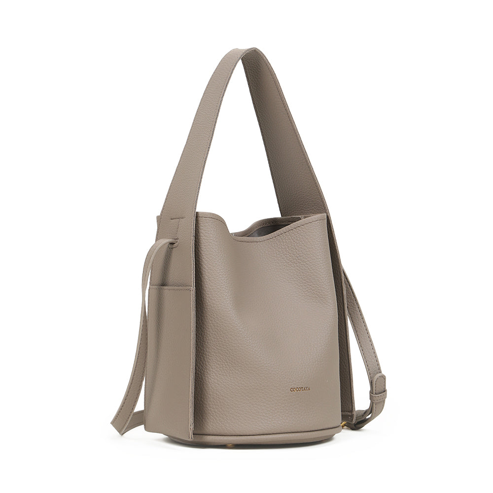 High-end ear-hanging style tote bag for women, versatile commuting shoulder messenger bag