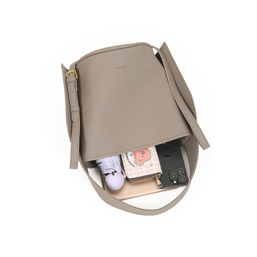 High-end ear-hanging style tote bag for women, versatile commuting shoulder messenger bag