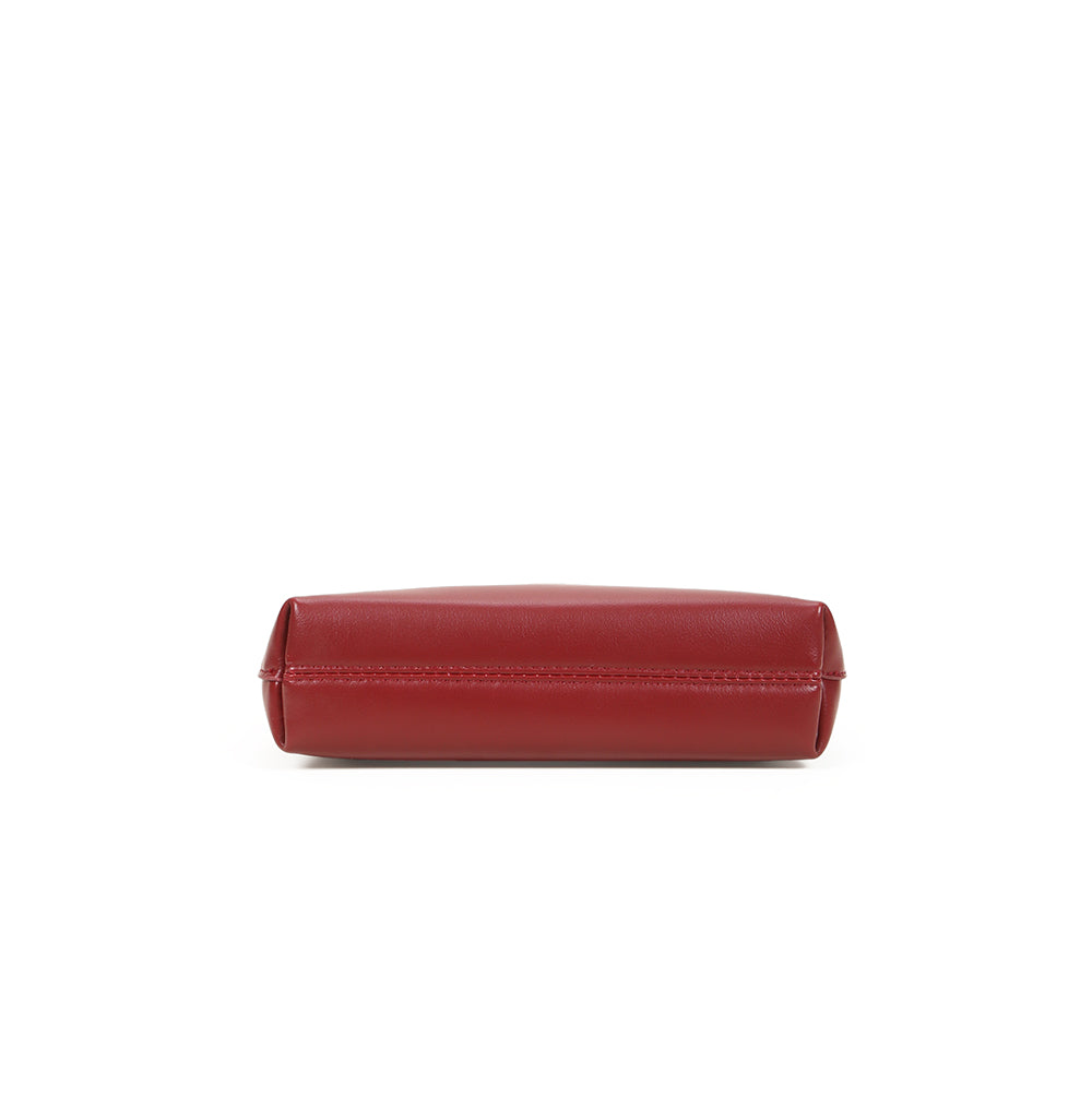 Fashionable and simple women's one-shoulder underarm bag, large capacity handbag, made of PU leather
