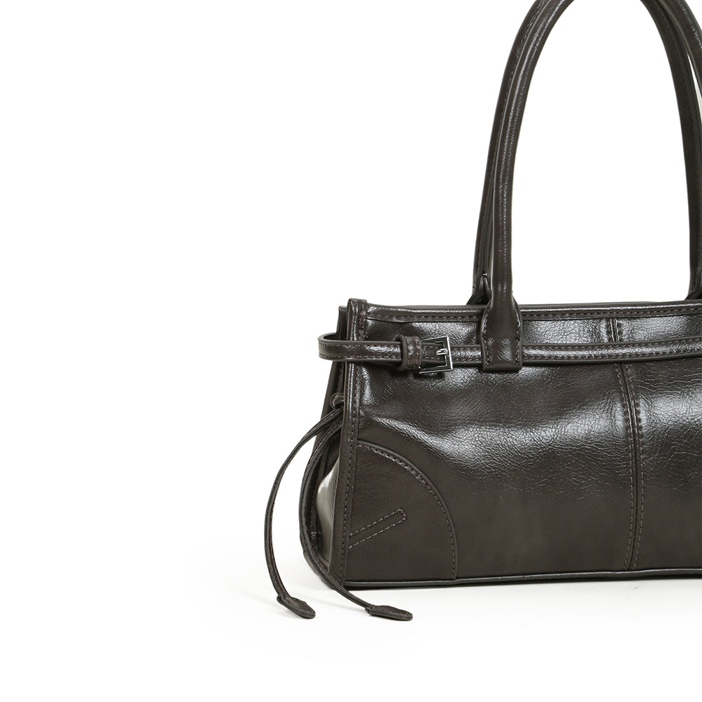 High-end large-capacity handbag PU material can be worn crossbody