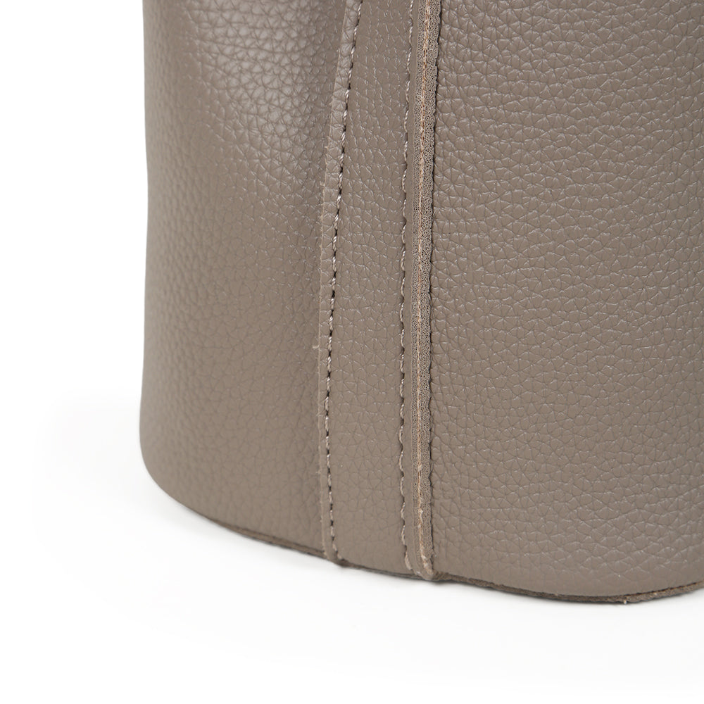 Fashionable hand-held bucket bag, high-quality large-capacity shoulder bag, temperament all-match mother-and-child bag