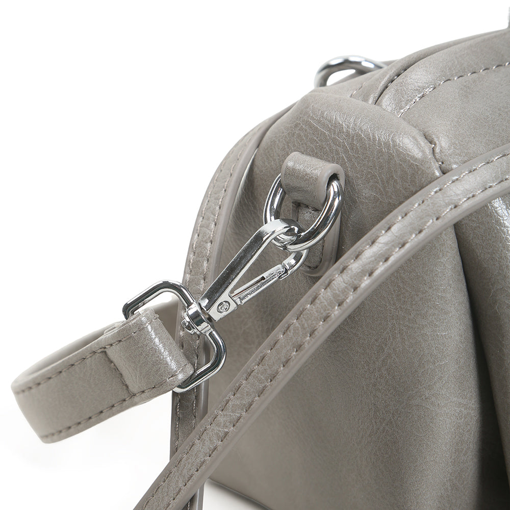Fashionable light luxury high-end handbag messenger bag PU material large capacity commuter bag