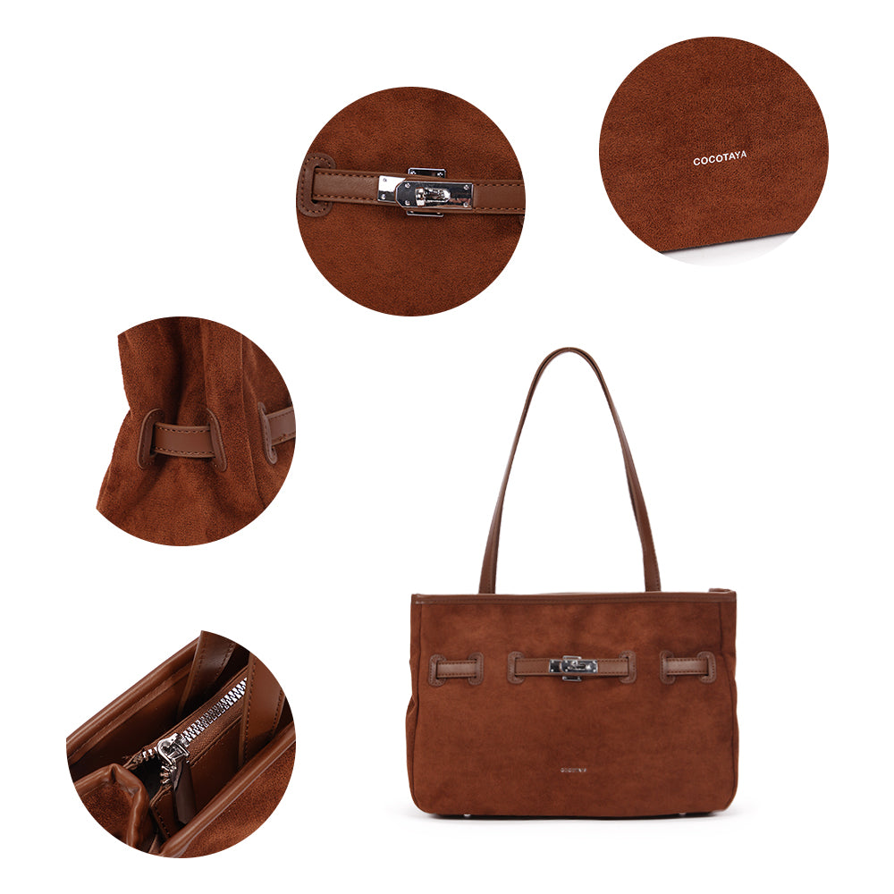 Fashion solid color handbag, large capacity PU material, novel and unique design, multiple carrying methods