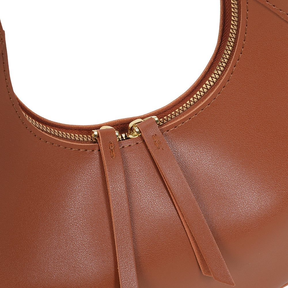 Fashionable solid color high quality PU underarm bag Large capacity multifunctional casual versatile women's bag